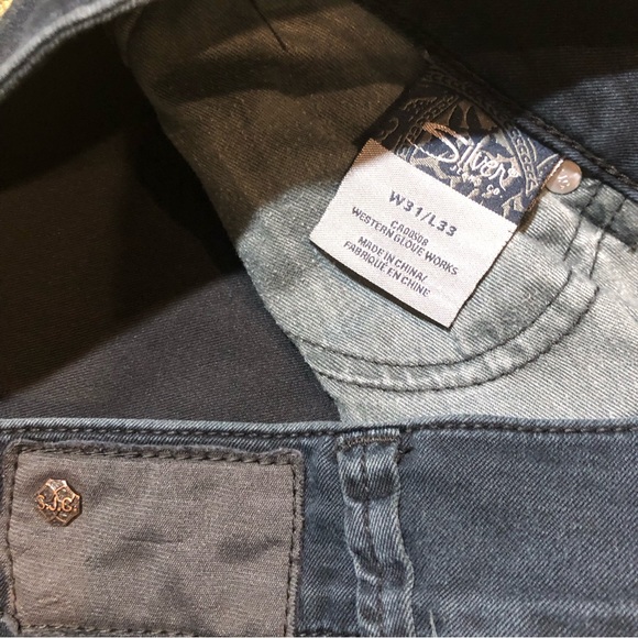 Silver Suki Slim Black Jeans size 31 - Picture 5 of 11